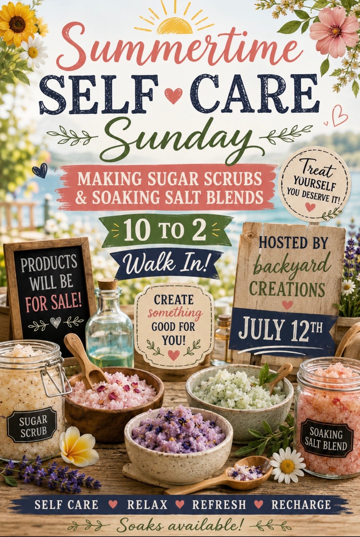 Lazy Days (sugar scrub)