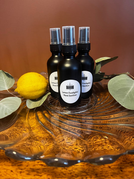 Lemon eucalyptus hand sanitizer
